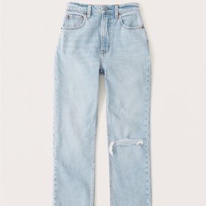 Curve Love Ultra High Rise Ankle Straight Jeans